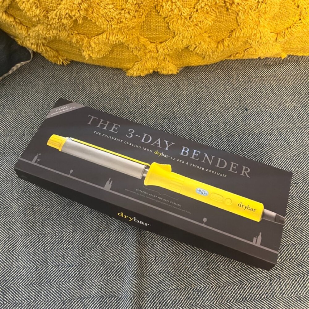 Drybar The 3-Day Bender Curling Iron (Yellow)
